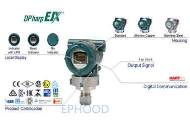 EJX630A Model Wysokowydajny przetwornik ciśnienia różnicowego Cyfrowy przetwornik ciśnienia
