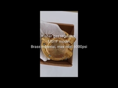 Fisher 1301F Materiał korpusu miedzianego Regulator gazu wysokiego ciśnienia