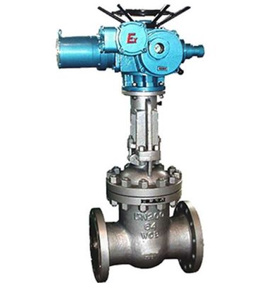 Cast Steel Electric Motor Operated Valve Electric Actuated Gate Valve
