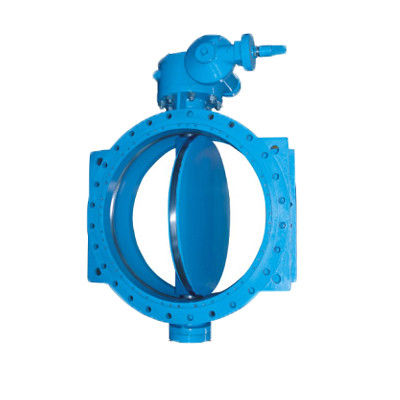 Sprężysty osadzony zawór sterowany silnikiem elektrycznym Podwójny mimośrodowy koniec kołnierzowy