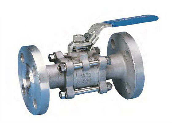 3 PC Gwintowany zawór kulowy z kołnierzem ze stali nierdzewnej Sprężynowy zawór kulowy