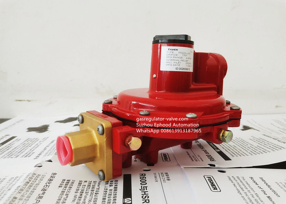 Regulator wysokiego ciśnienia gazu Fisher LPG R622H-JGK Służy do gotowania mosiężnego złącza wlotowego POL
