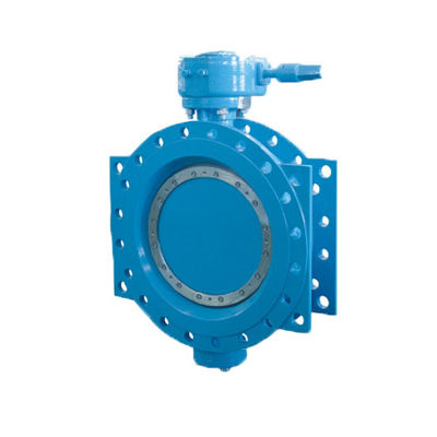 Sprężysty osadzony zawór sterowany silnikiem elektrycznym Podwójny mimośrodowy koniec kołnierzowy