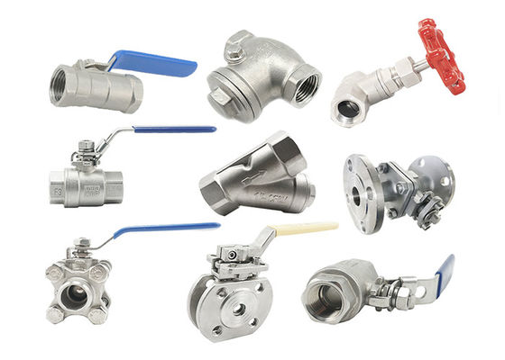 Cf8 4-calowy zawór kulowy ze stali nierdzewnej 316 Ss Zawór kulowy Odporność na ogień