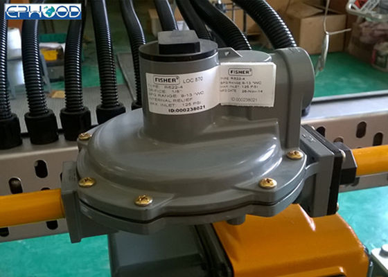 Gazowe urządzenia grzewcze Regulator gazu Fisher Dwustopniowa kompaktowa konstrukcja