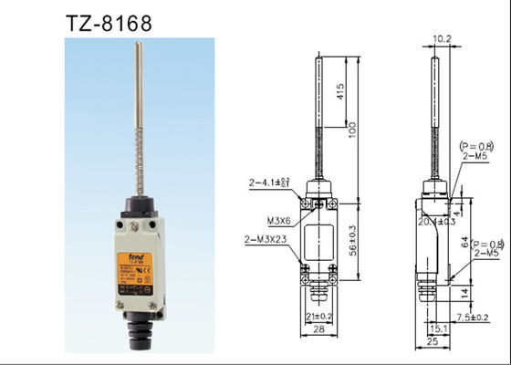 TZ-8168  Tend Limit Switch Spring Steel Ribbon Type Dustproof Design
