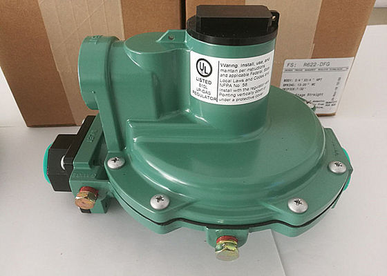 10 Psi R622-DFG Fisher R622 Model Gas Regulator Emerson Low Pressure Lpg Regulator