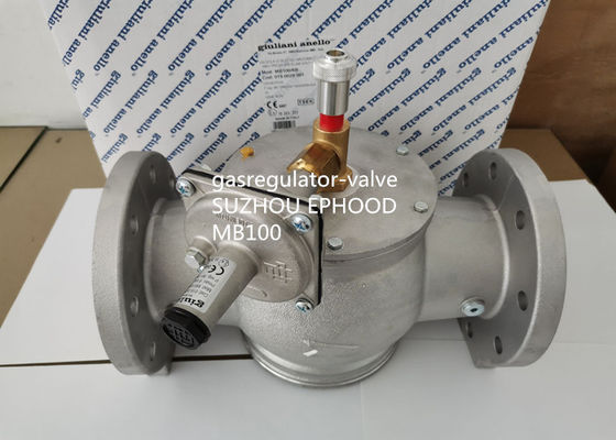 Włochy Giuliani Anello Made MB100-6B Model Aluminiowy regulator ciśnienia LPG z zaworem odcinającym