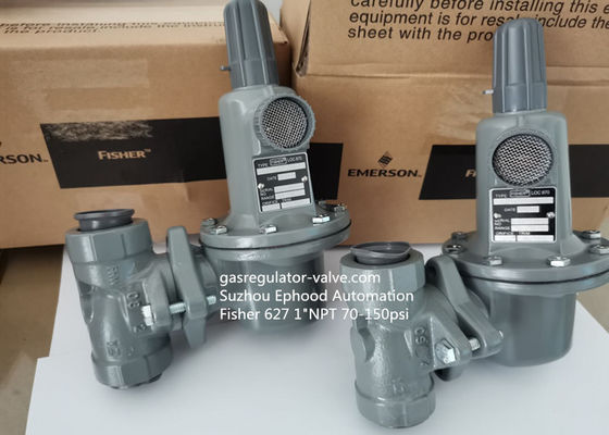 Regulator gazu Fisher z żeliwa sferoidalnego Model 627 Regulator ciśnienia gazu 250PSI Wlot