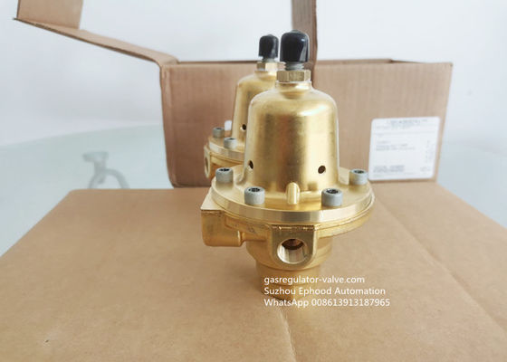1301F-1 Model Fisher Regulator gazu ziemnego Przyłącze końcowe 1/4 cala Fisher Korpus mosiężny